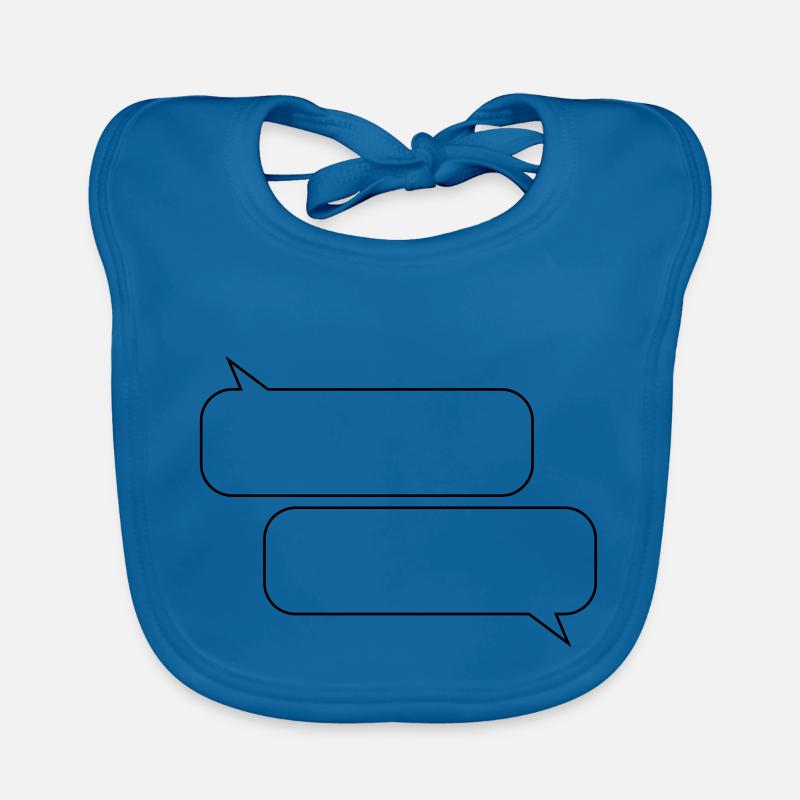 bubbles design Organic Baby Bibs