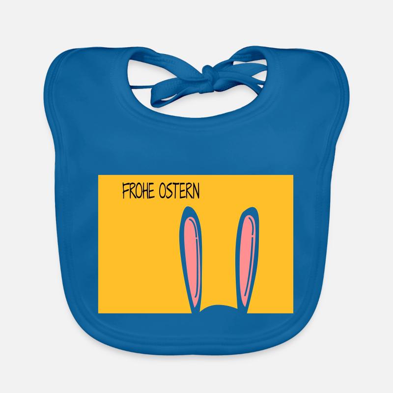 Frohe Ostern Baby Bio-Lätzchen