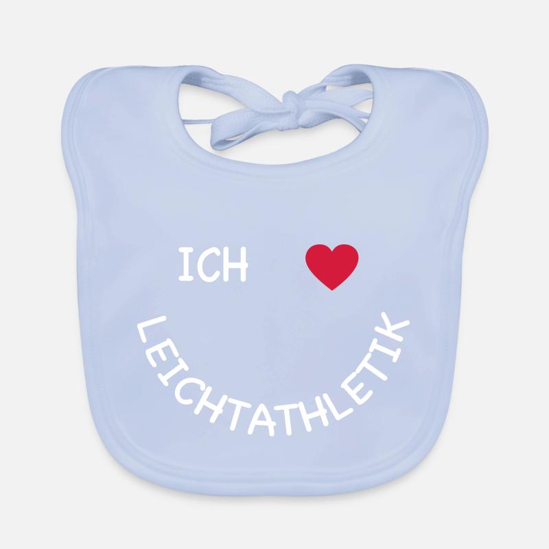 Leichtathletik Baby Bio-Lätzchen