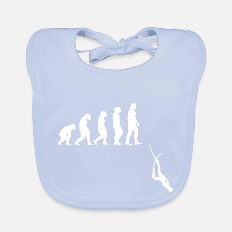 Evolution apnea diving Organic Baby Bibs