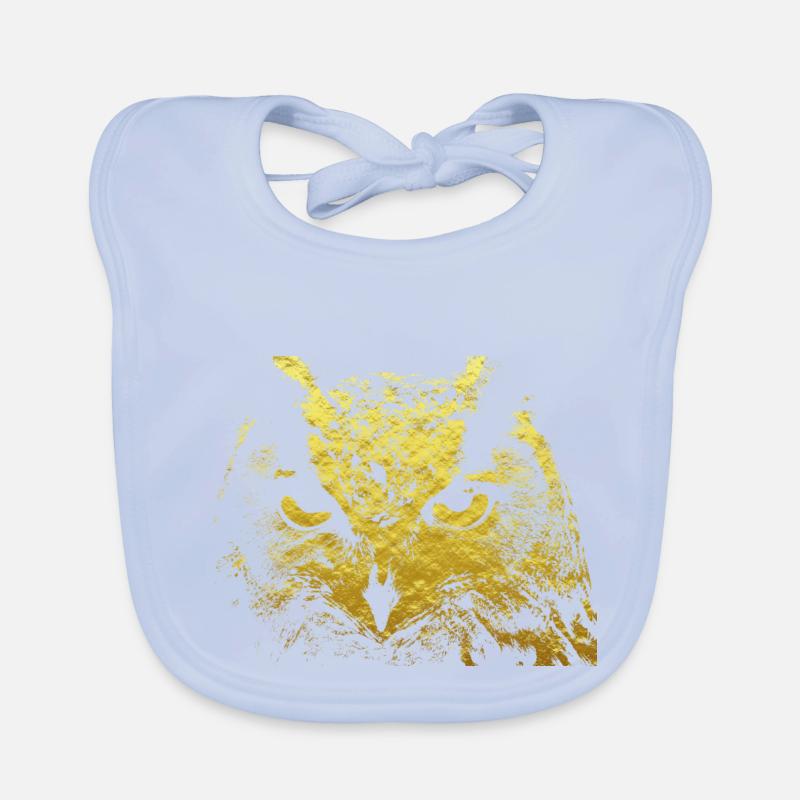 Hibou Bavoir bio Bébé