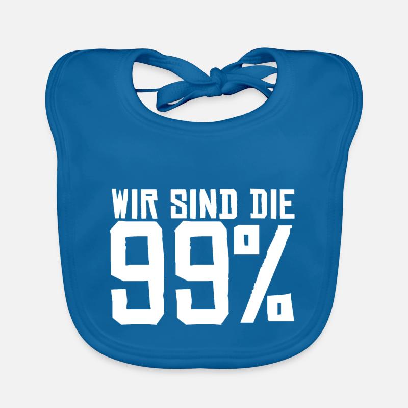Nous sommes les 99 Bavoir bio Bébé