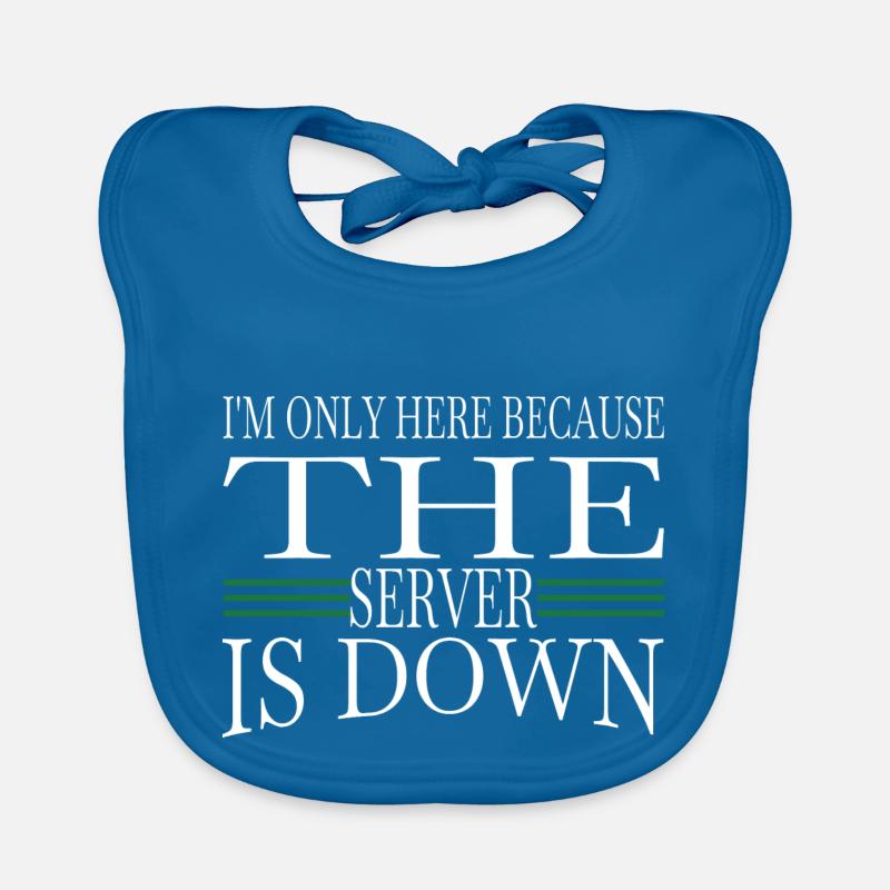 joke coding itler gift dad humor engineer Organic Baby Bibs