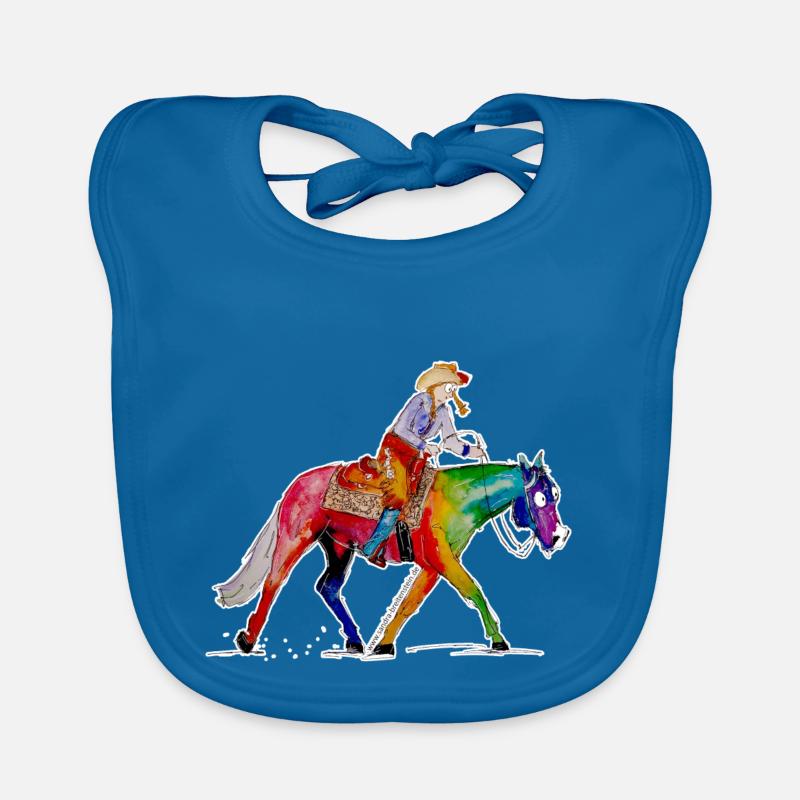 Ranch Riding Bavoir bio Bébé