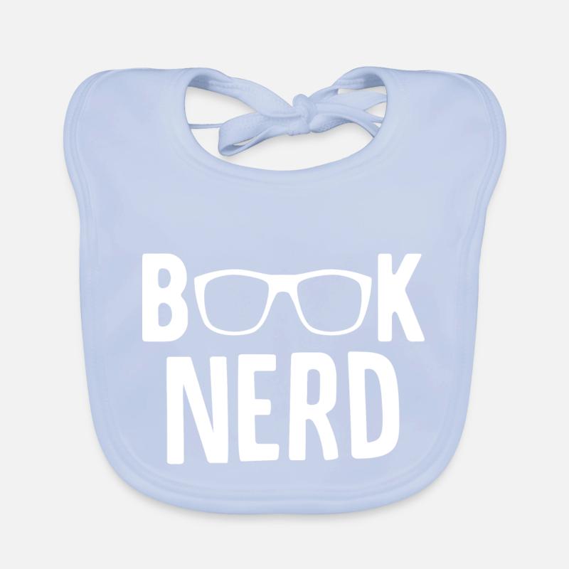 Buch Nerd Baby Bio-Lätzchen