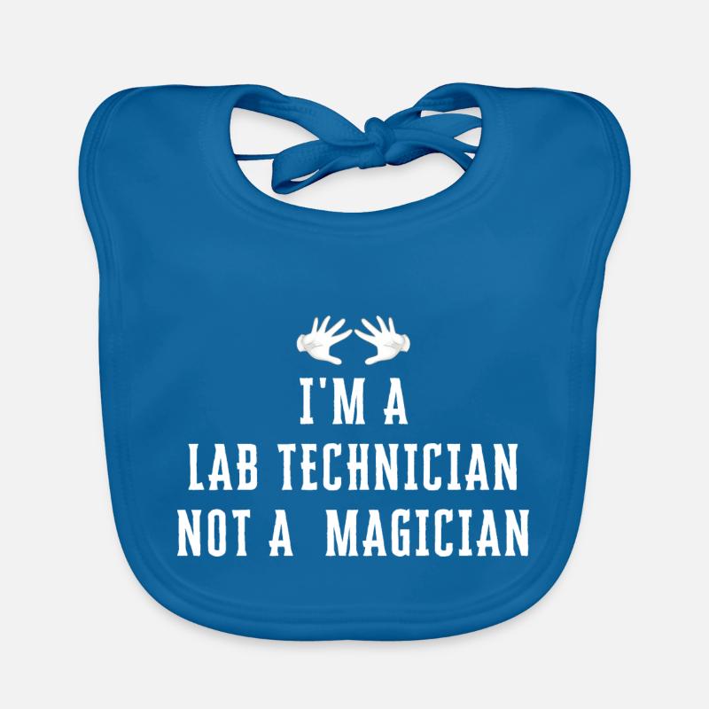 Ich bin ein LAB TECHNICIAN Kein Magier - Lab Tech Baby Bio-Lätzchen