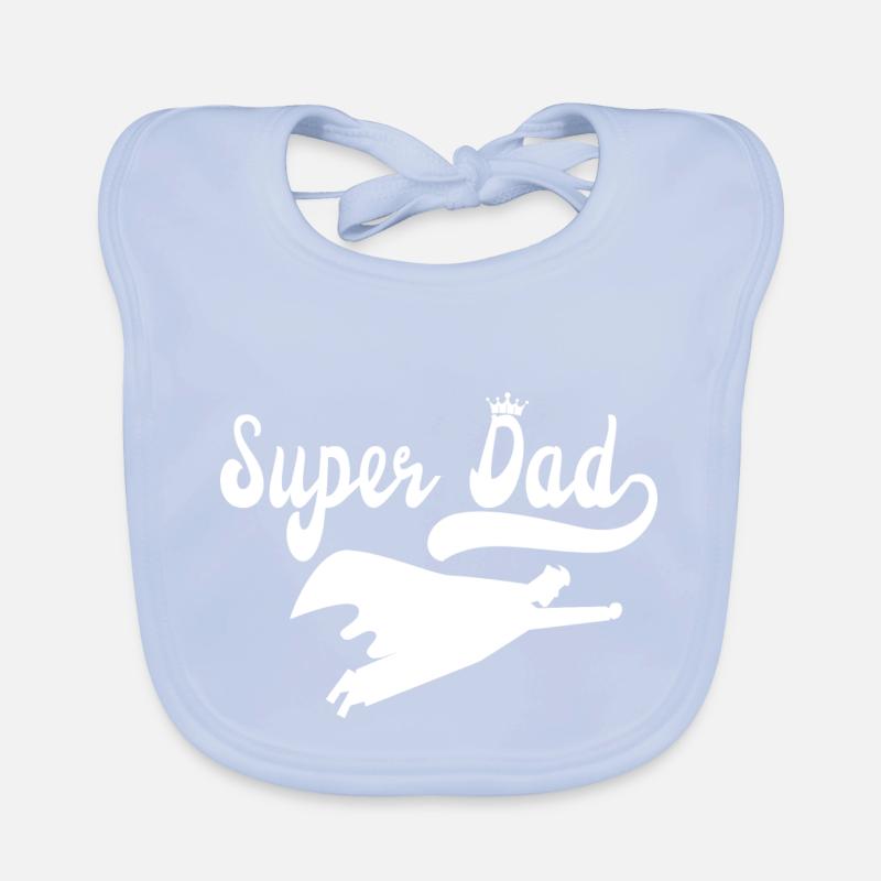 Stolzer Papa Tochter Vater Sohn Geschenk Spruch Baby Bio-Lätzchen