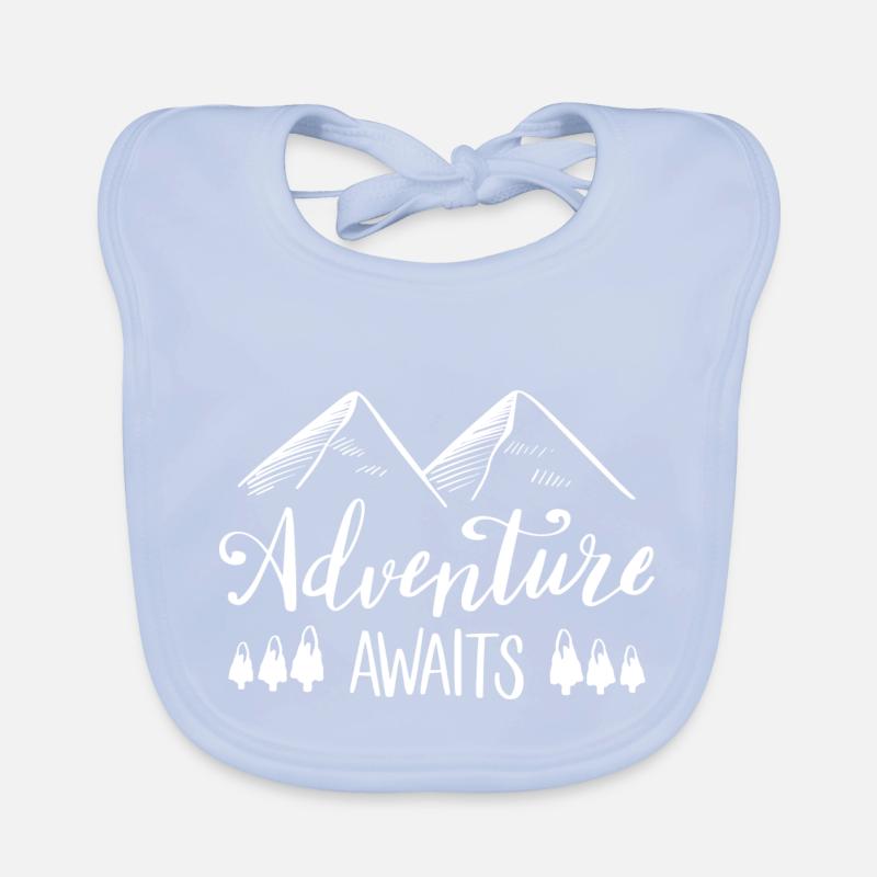Adventure Awaits Bavoir bio Bébé