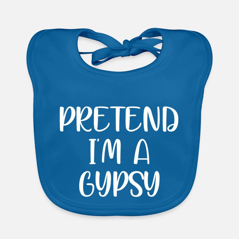 pretend im a gypsy Organic Baby Bibs