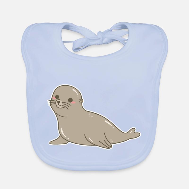 Seelöwe Baby Bio-Lätzchen