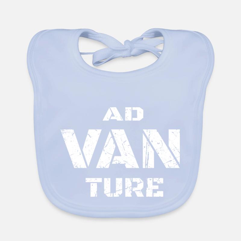 Advanture - AD VAN TURE - Adventure - Camper Bavoir bio Bébé