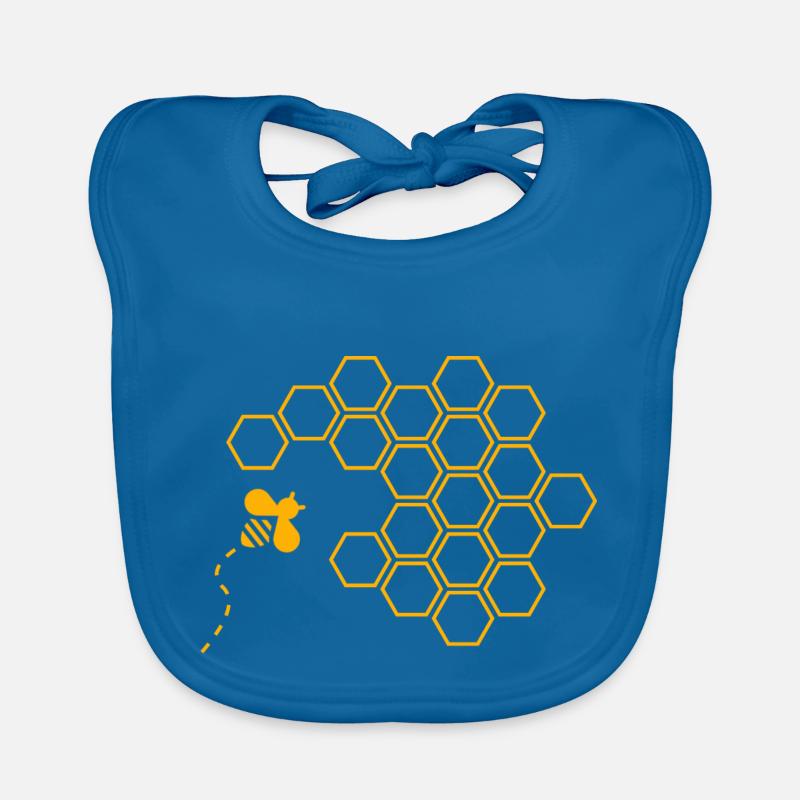 Honeycombs Organic Baby Bibs