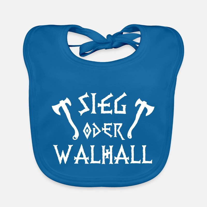 Sieg oder Walhall Baby Bio-Lätzchen
