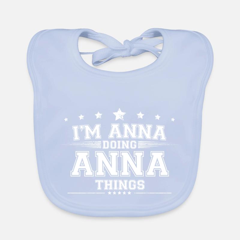 Anna Organic Baby Bibs