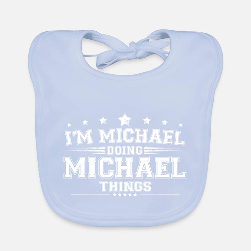 Michael Organic Baby Bibs