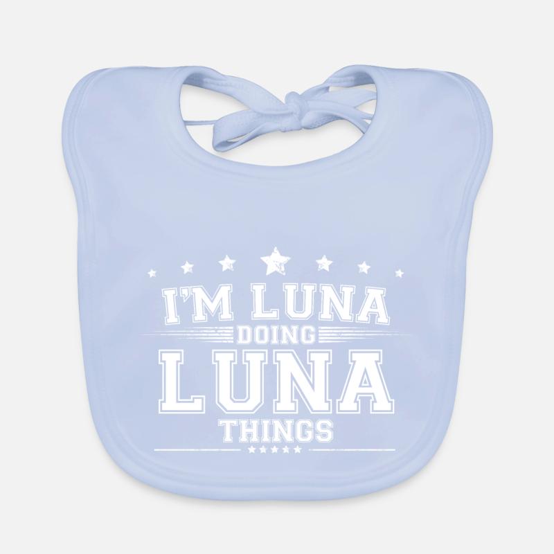 Luna · Bavaglino ecologico per neonato