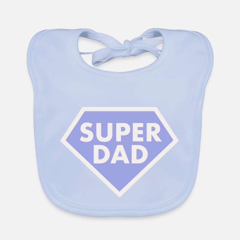 SUPER DAD Bavoir bio Bébé