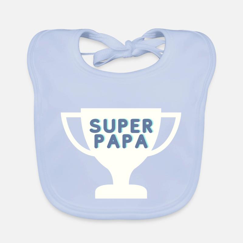 SUPERPAPA 2 Organic Baby Bibs