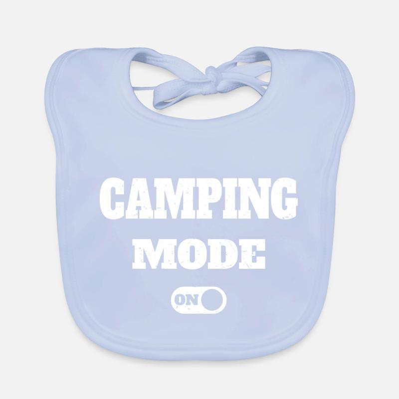 Mode Camping activé Bavoir bio Bébé