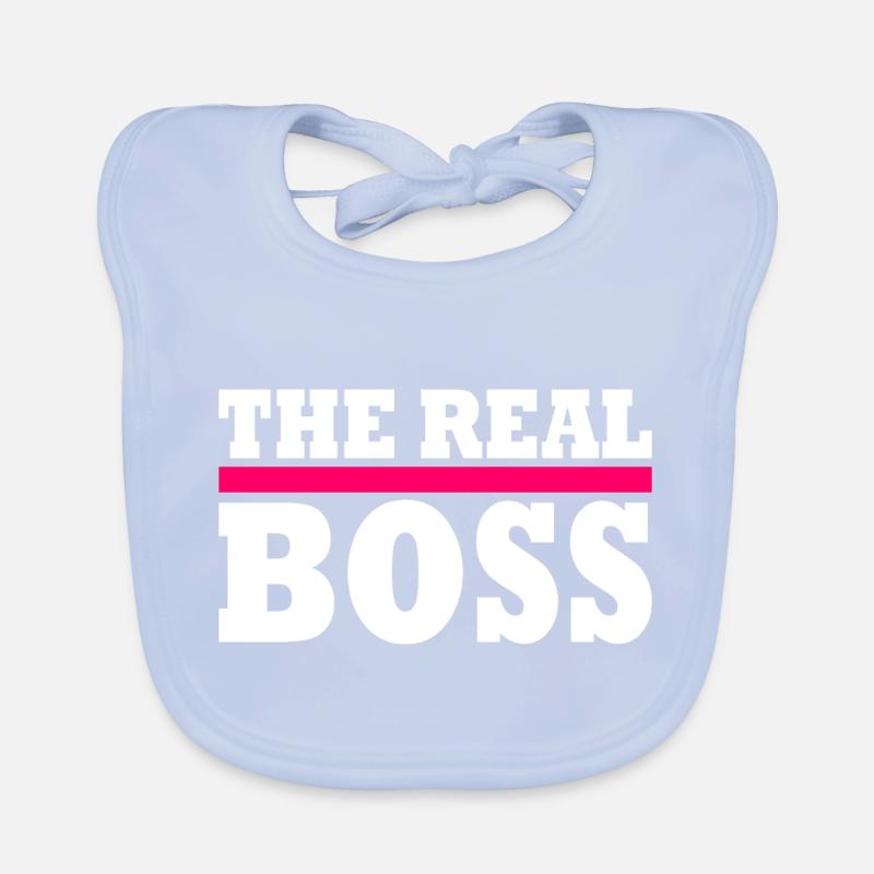 The real boss Bavoir bio Bébé