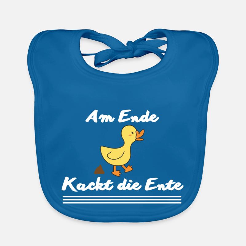 Entenkacke Baby Bio-Lätzchen