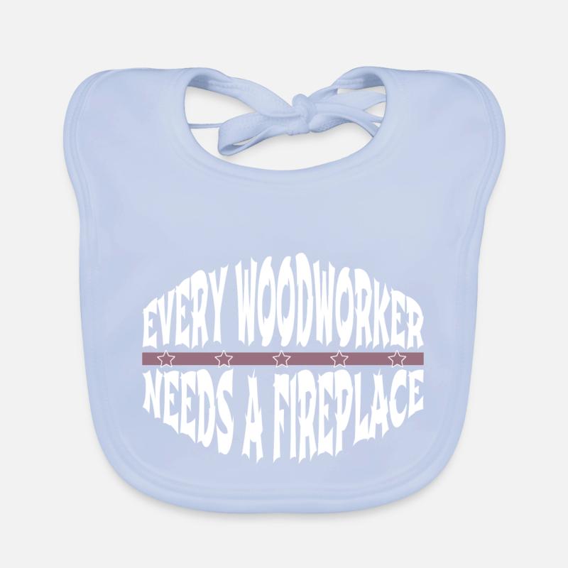 felling union carpenter carpenter jokes tshirts Organic Baby Bibs
