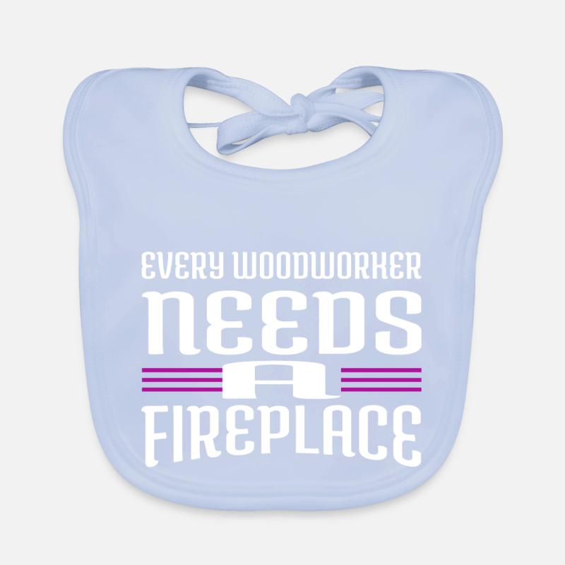 cabinetmaker cool logging lumberjackwoodworking Organic Baby Bibs