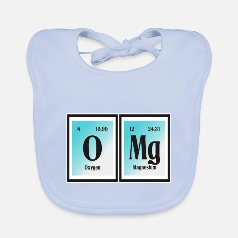 | OMG Tableau périodique des éléments Bavoir bio Bébé