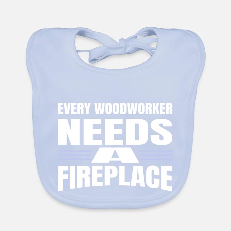 birthday present construction carpenter Baby Bio-Lätzchen