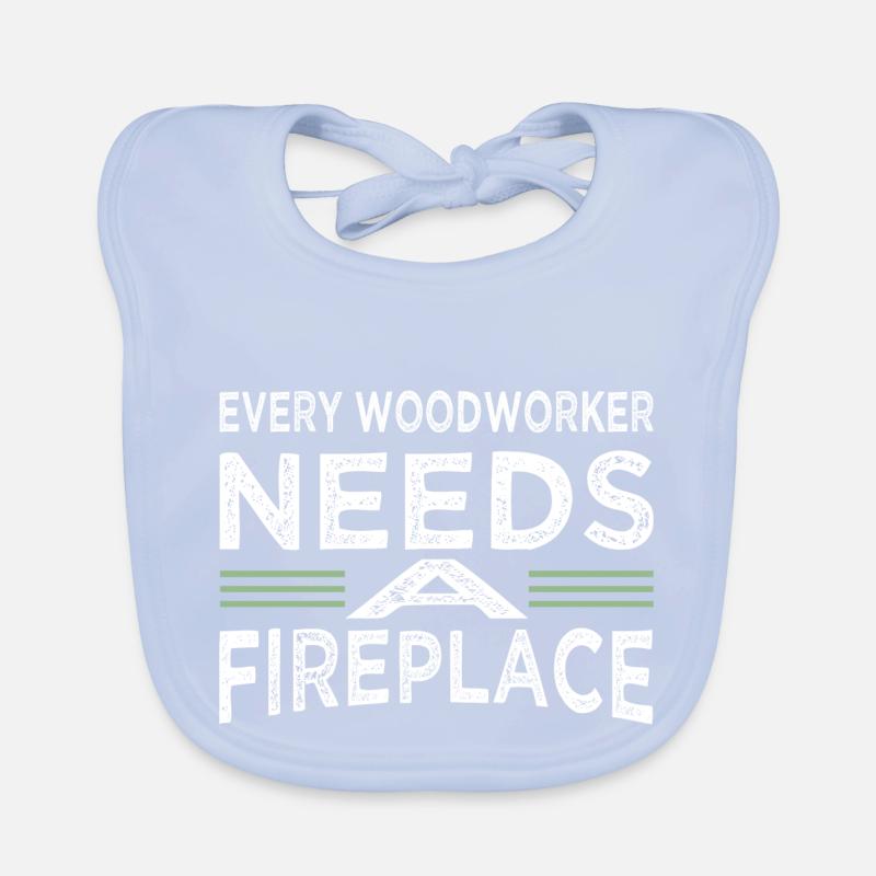 bday funny quote funny carpenter Organic Baby Bibs
