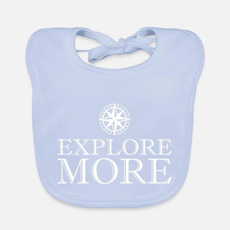 Explore More Compass Organic Baby Bibs