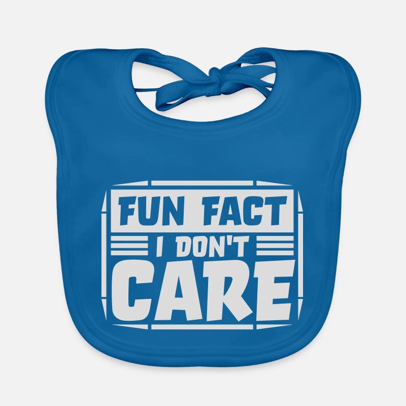 I dont care fact Baby Bio-Lätzchen
