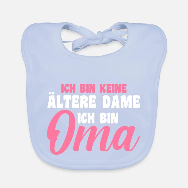 Großmutter Großmama Omi Oma Baby Bio-Lätzchen