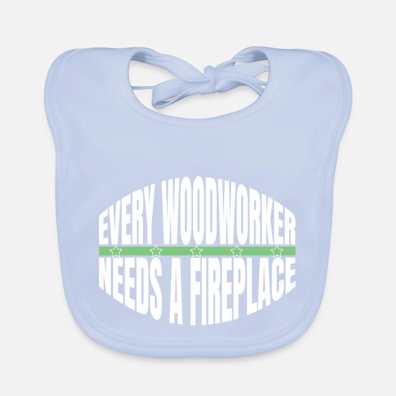 birthday present idea jokes chainsaw grab Organic Baby Bibs