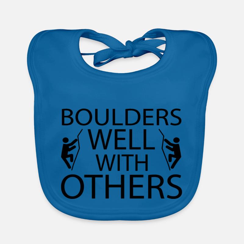 bouldering Baby Bio-Lätzchen