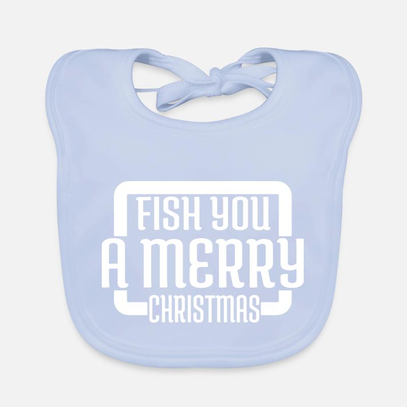 Ordinateur de pêche Bubaprints Pêcheur Pêcheur Bavoir bio Bébé