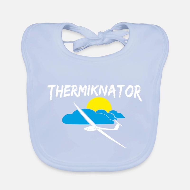 Thermal glider gliders glide funny gift idea Organic Baby Bibs