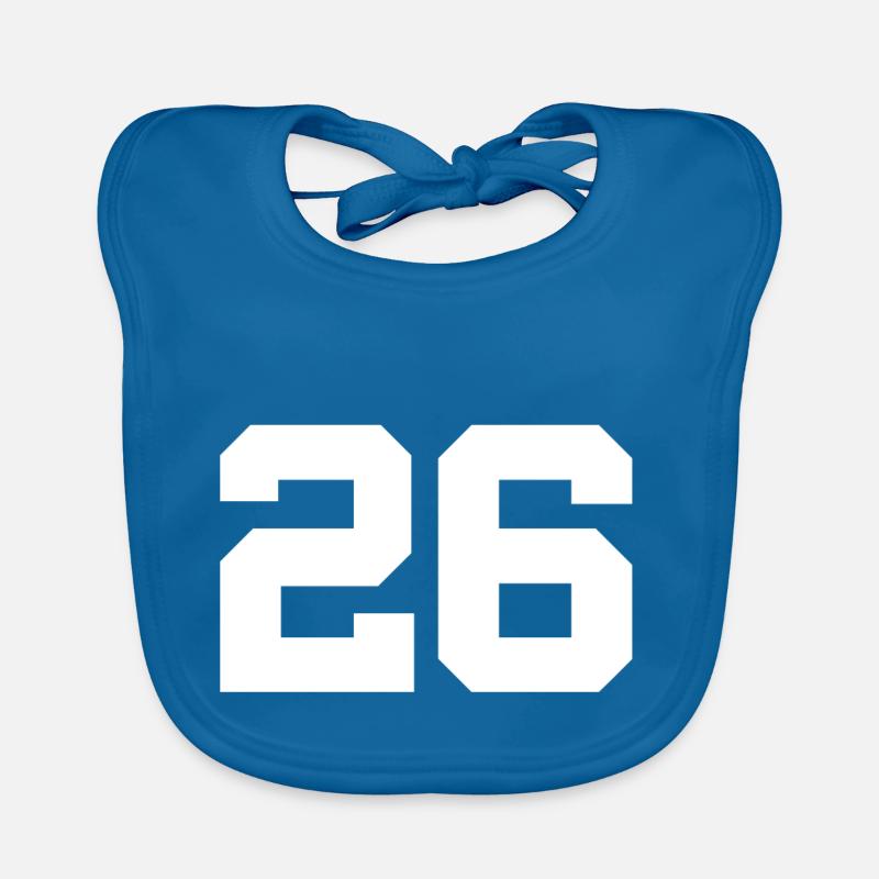 Numéro 26 Bavoir bio Bébé