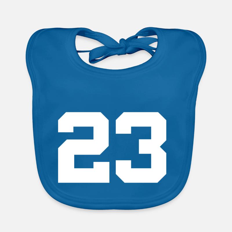 Numéro 23 Bavoir bio Bébé
