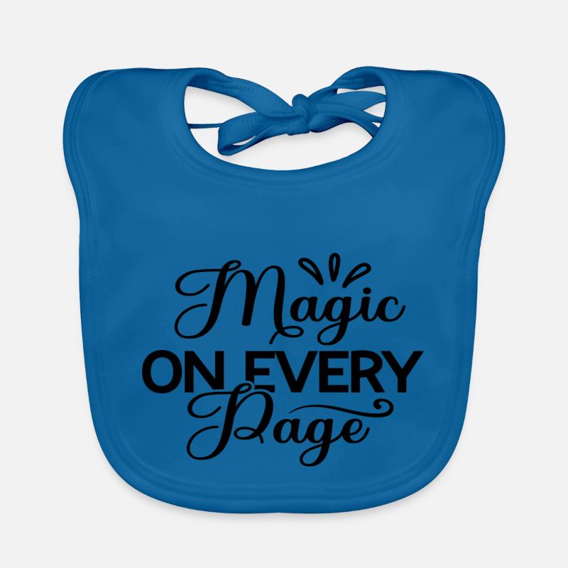 Magic On Every Page Baby Bio-Lätzchen
