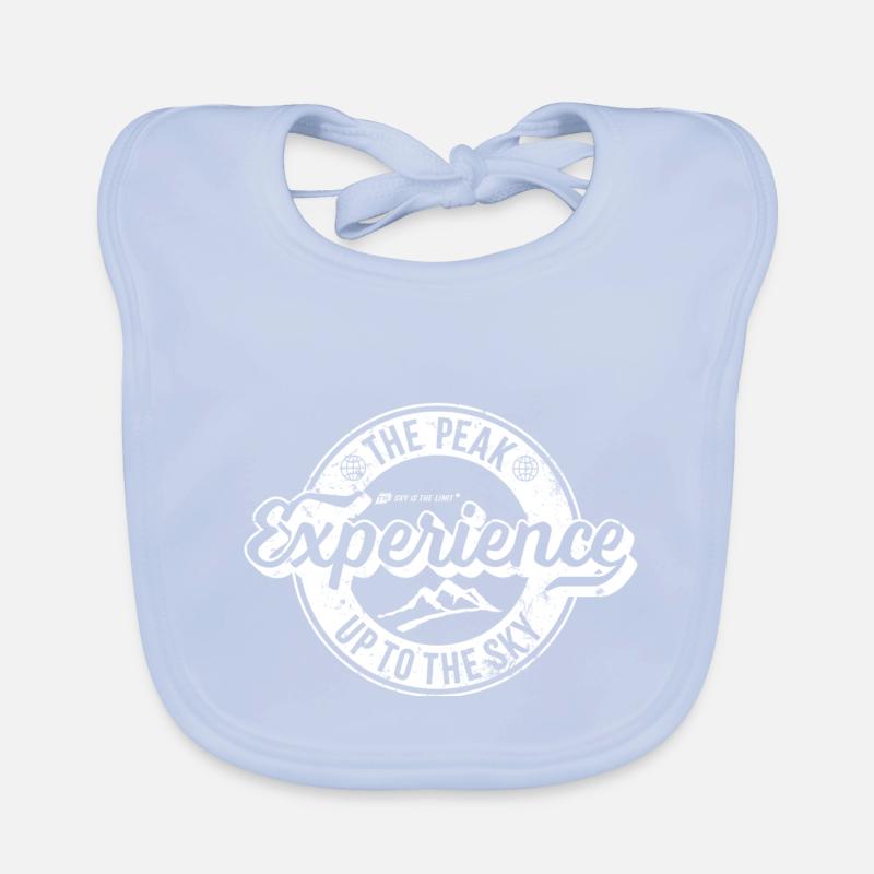 Peak Experience Retro Label Baby Bio-Lätzchen