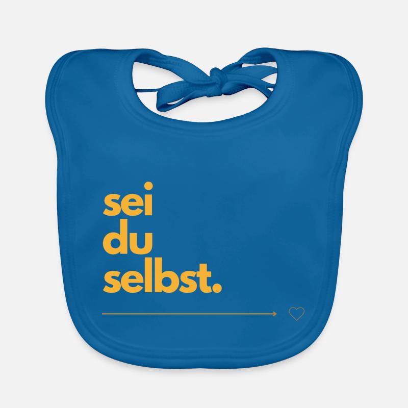 Sei du selbst Baby Bio-Lätzchen