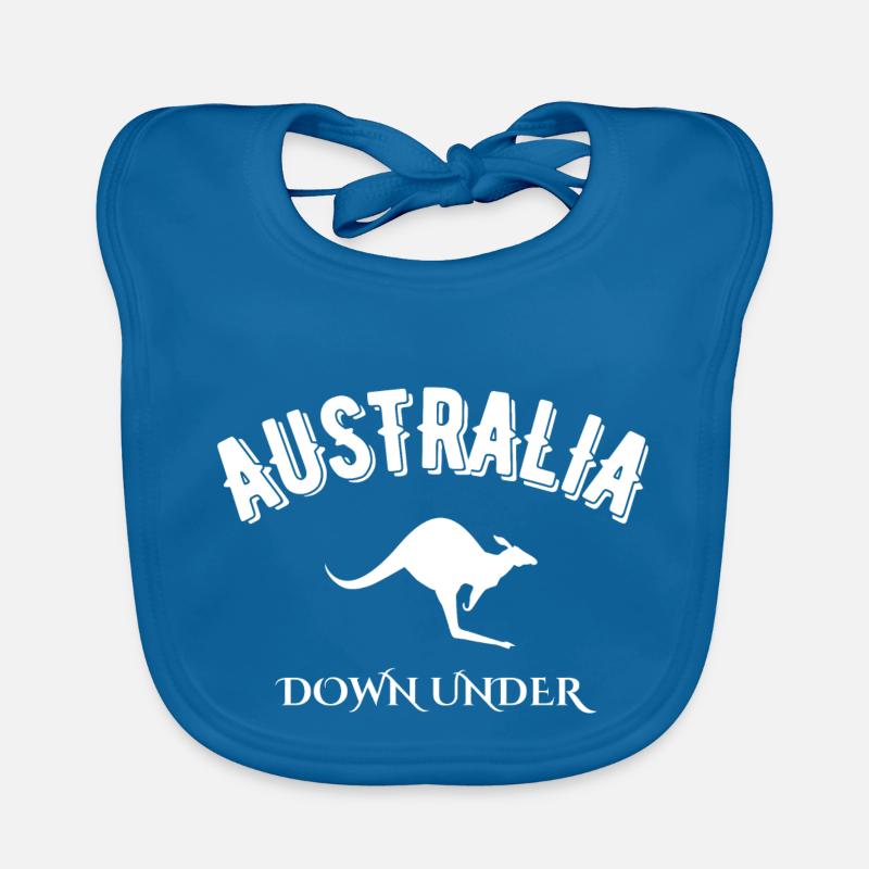 Australien Down Under Baby Bio-Lätzchen