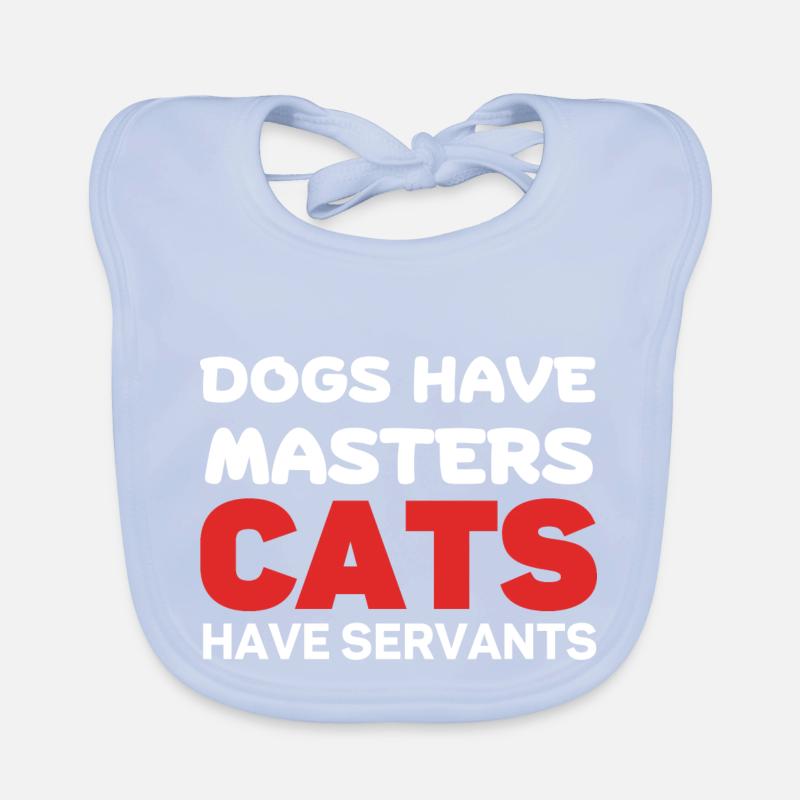 Cat Humor Organic Baby Bibs