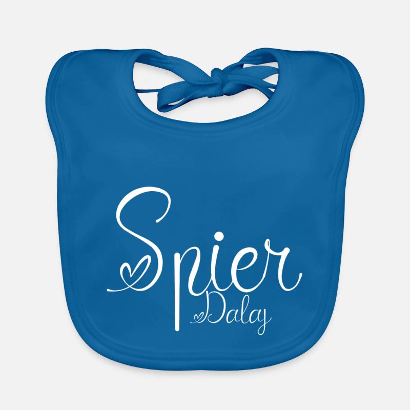 Spirda... Polnischer Text Baby Bio-Lätzchen