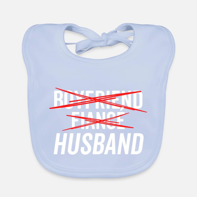 Freund Verlobter Ehemann Baby Bio-Lätzchen