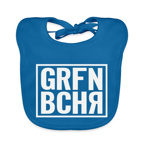 GRFNBCHR Logo White - Baby Bio-Lätzchen