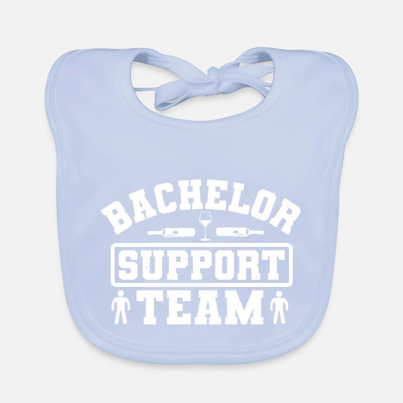 ÉQUIPE DE SOUTIEN BACHELOR Bavoir bio Bébé