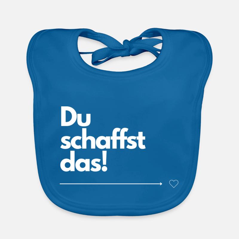 Du schaffst das! Baby Bio-Lätzchen