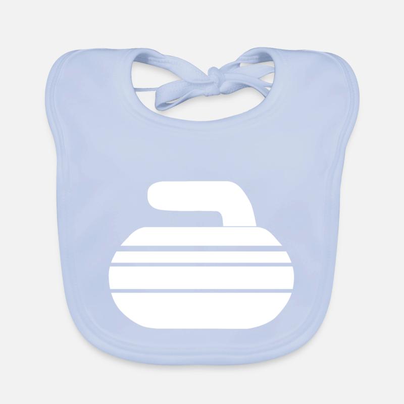 Curling sten Hagesmække af økologisk bomuld